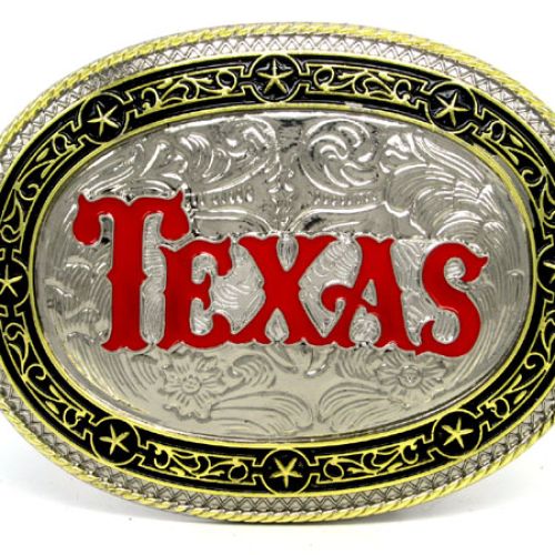 Oval shap with nice rope design custom silver gold western buckles